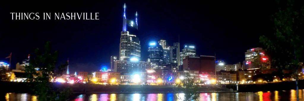 Nashville Tennessee Night time colors