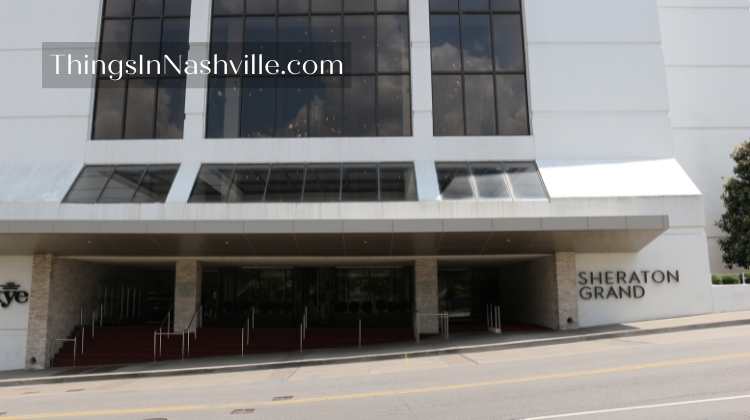 Sheraton Grand Hotel Nashville Tennessee - Main entrance