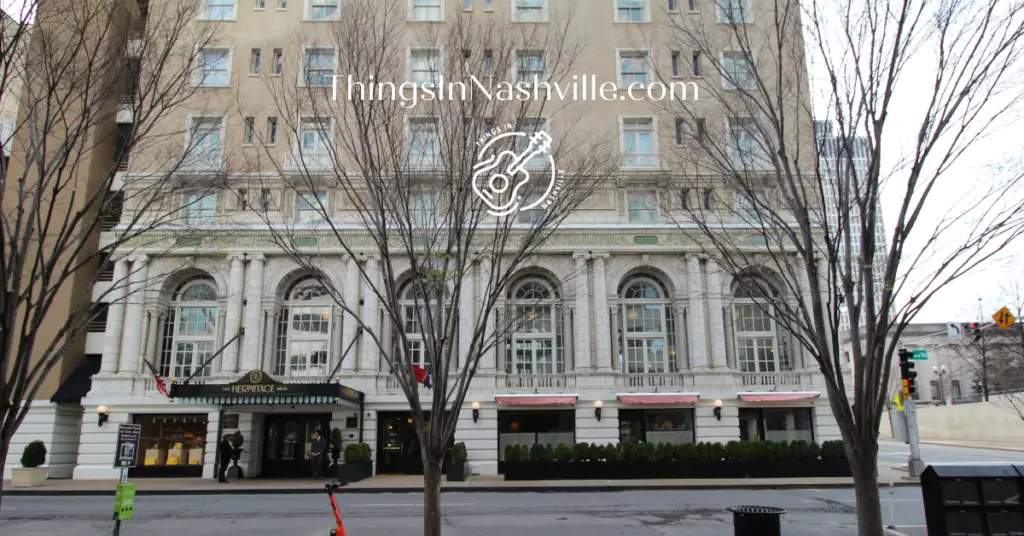 One of Nashville luxury hotels that many famous people have stayed in. The Heritage.