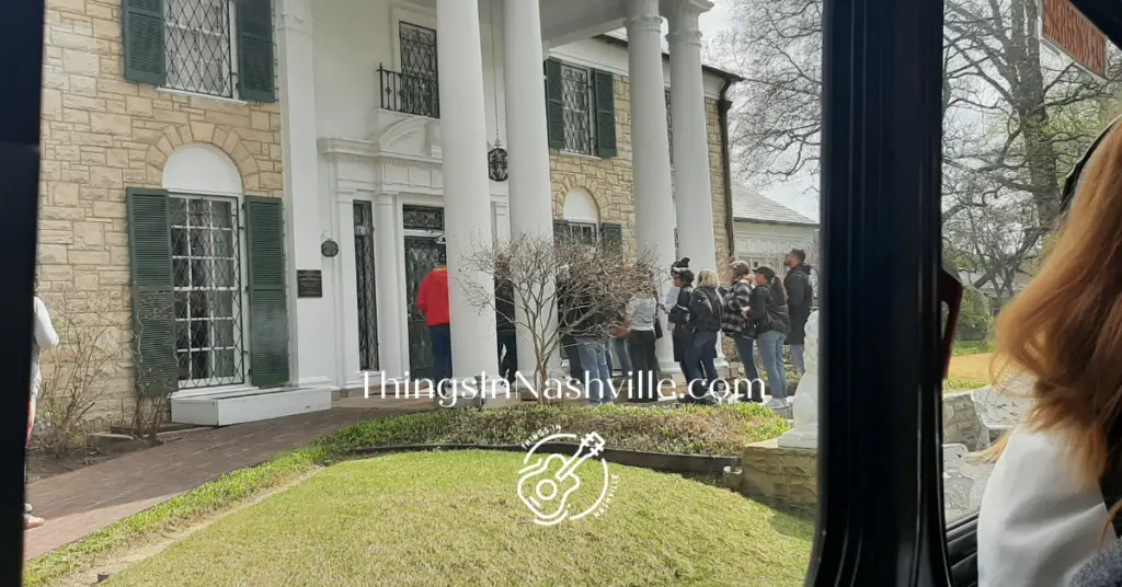 Things in Nashville Front of Graceland Mansion